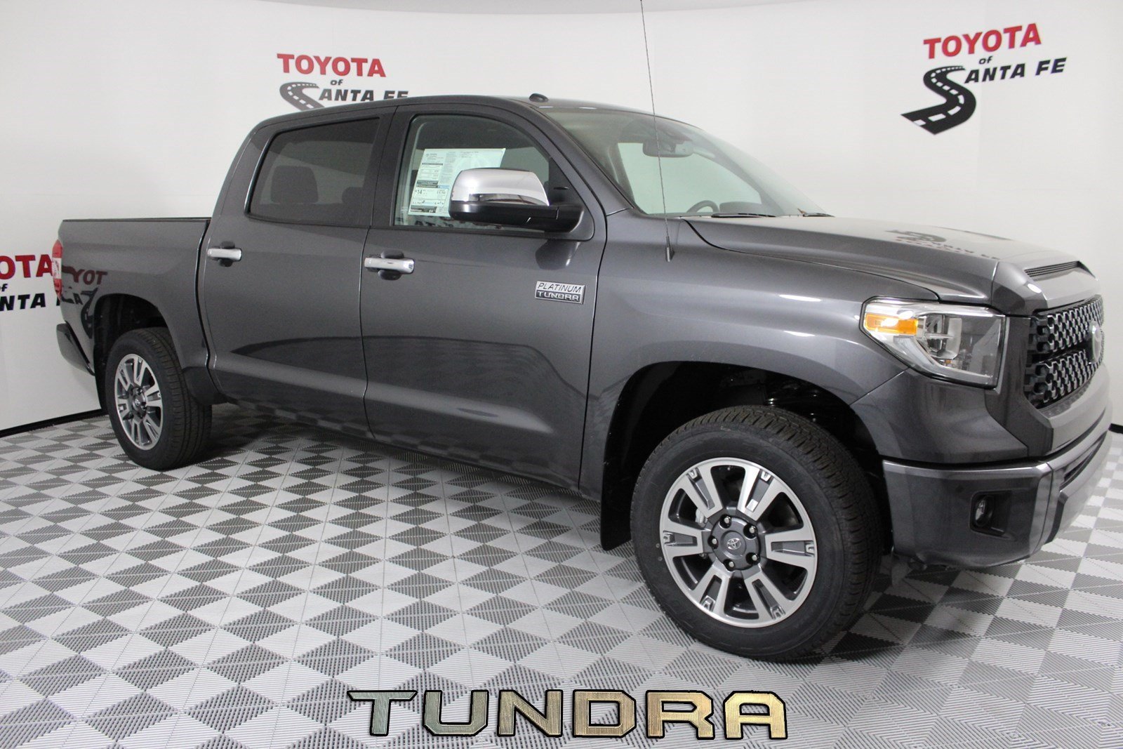 New 2019 Toyota Tundra Platinum CrewMax 5.5' Bed 5.7L In Santa Fe # ...